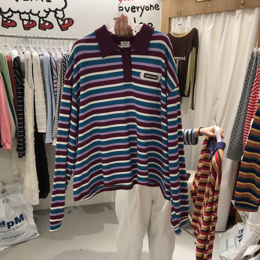 VENTI東大門代購女士新品真品26春夏時尚職業人氣休閑衛衣VENTI衛衣圖色3