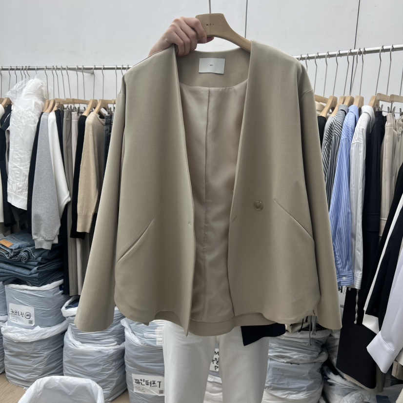 MOI-A韓國代購女裝新品真品時尚熱賣推薦休閑26春夏夾克MOI-A夾克圖色1