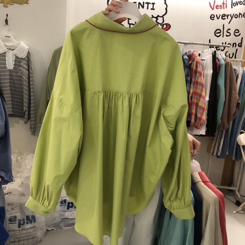 VENTI韓國直郵女士新款職業26春夏真品熱賣人氣襯衫蕾絲衫VENTI襯衫/蕾絲衫