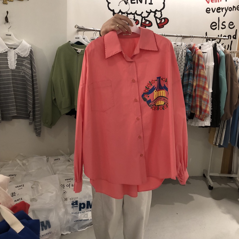 VENTI韓國直郵女士新款職業26春夏真品熱賣人氣襯衫蕾絲衫VENTI襯衫/蕾絲衫圖色4