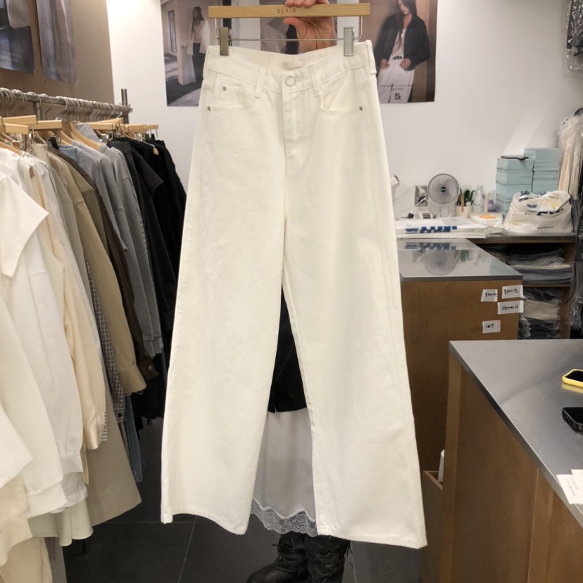 BLAIR東大門代購女士新款26春夏熱賣推薦人氣時尚真品牛仔褲BLAIR seoul牛仔褲圖色1