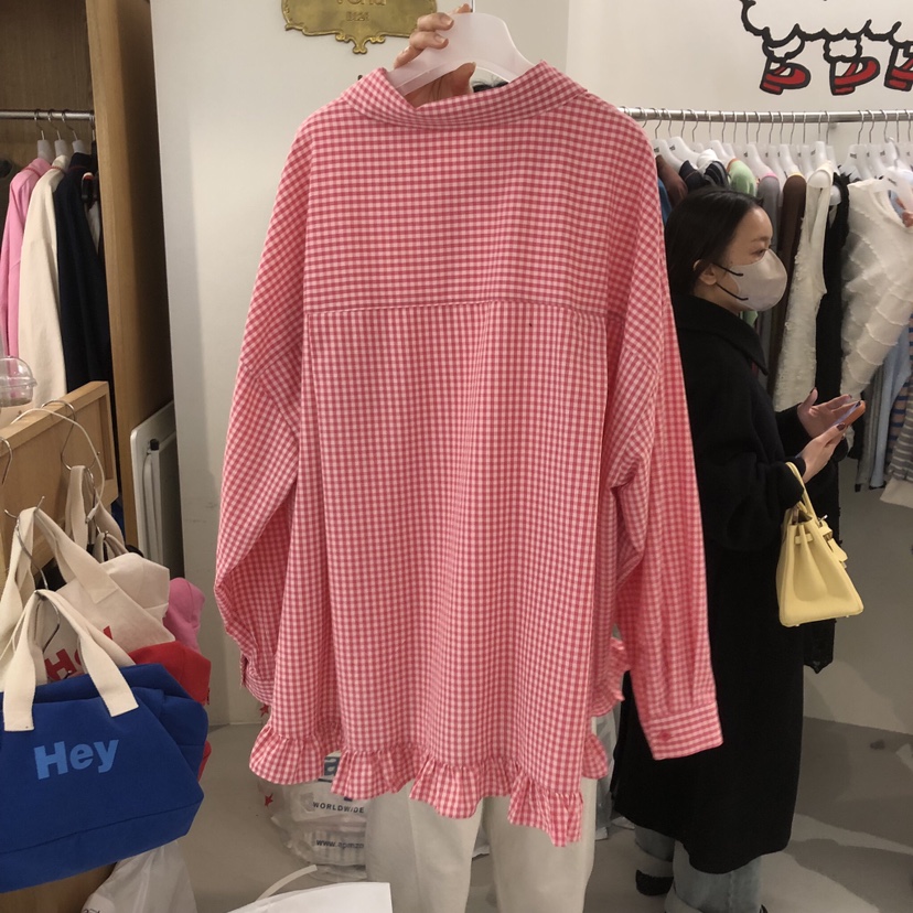 VENTI東大門直郵女士新品推薦26春夏休閑人氣時尚襯衫蕾絲衫VENTI襯衫/蕾絲衫