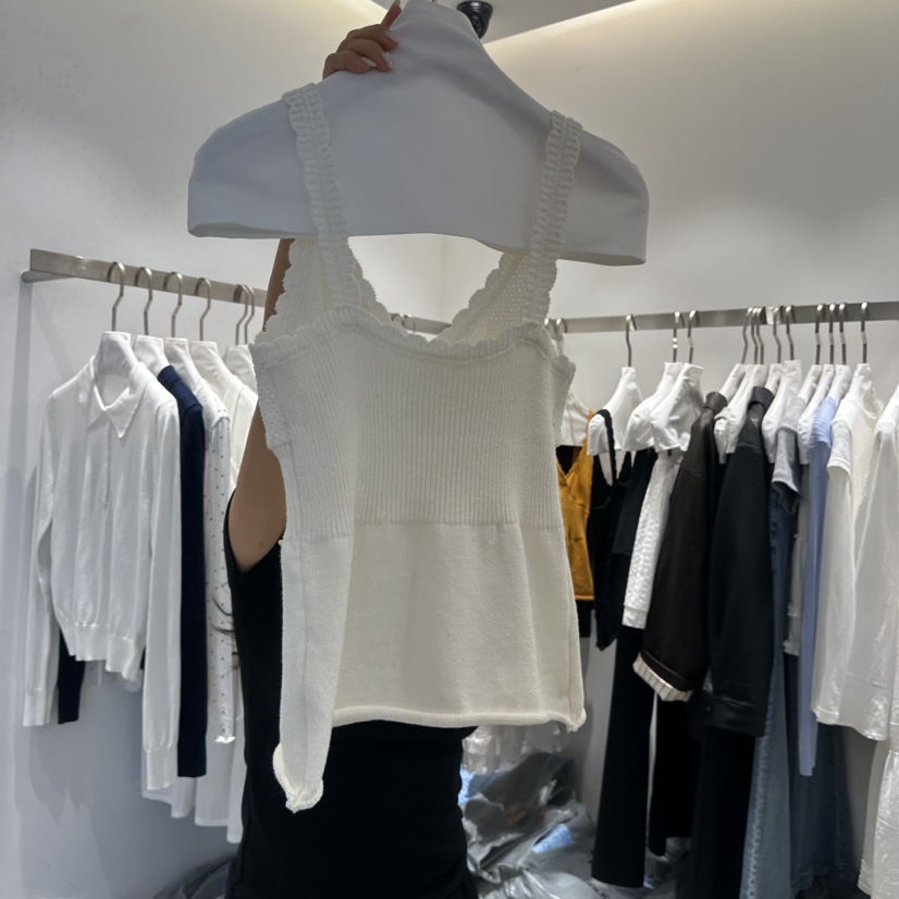 RICH SISTER東大門實拍女裝新款推薦真品休閑人氣吊帶背心RICH SISTER吊帶/背心