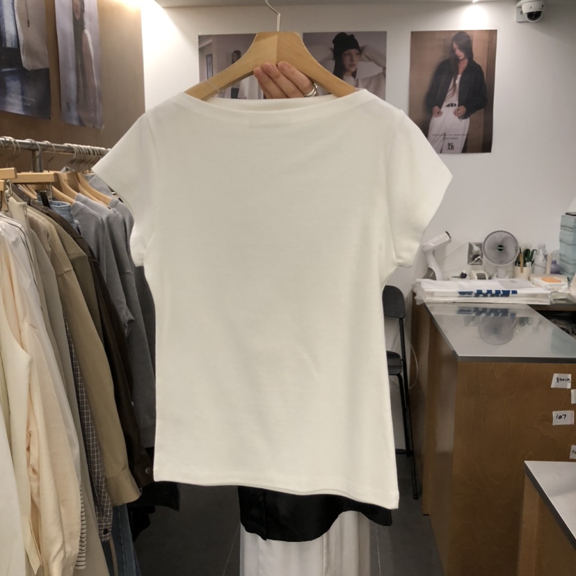 BLAIR東大門直郵女裝新款26春夏休閑真品推薦熱賣T恤船領BLAIR seoulT恤