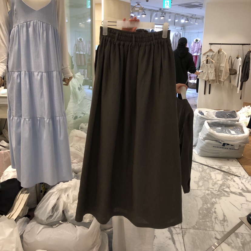 ALMOND東大門直郵女裝新款人氣休閑真品時尚職業熱賣長裙ALMOND長裙