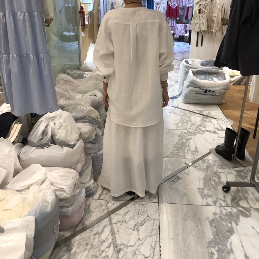 ALMOND東大門直郵女裝新款人氣休閑真品時尚職業熱賣長裙ALMOND長裙