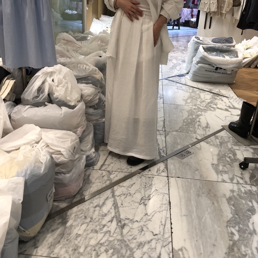 ALMOND東大門直郵女裝新款人氣休閑真品時尚職業熱賣長裙ALMOND長裙圖色1