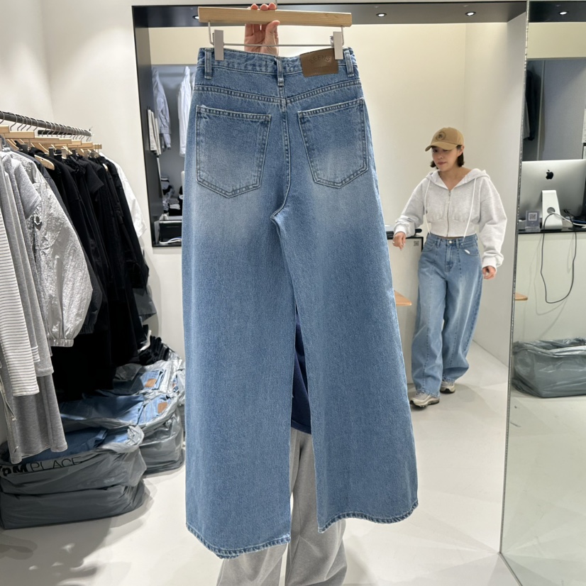 BEENS韓國代購女裝新款真品推薦熱賣休閑26春夏時尚牛仔褲BEENS牛仔褲