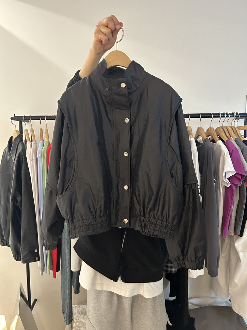 AS THOUGHT韓國代購女士新品休閑推薦26春夏人氣夾克短款AS THOUGHT夾克圖色3