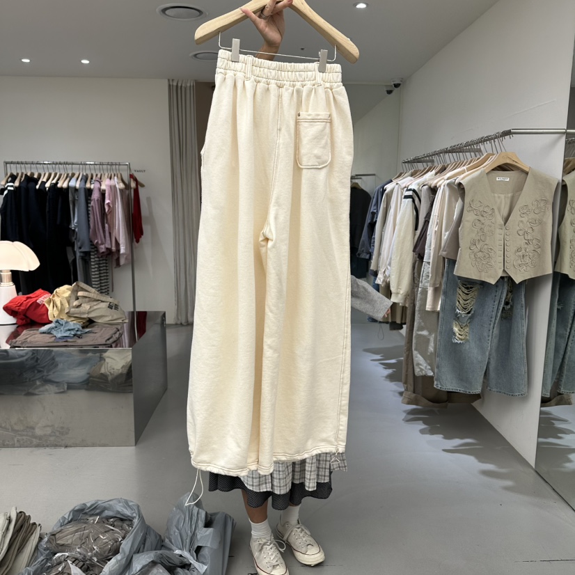 VAULT韓國代購女士新款推薦26春夏時尚休閑人氣熱賣休閑褲VAULT休閑褲