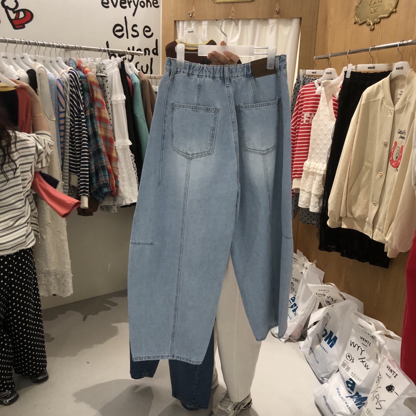 VENTI東大門代購女裝新款休閑人氣真品時尚26春夏熱賣牛仔褲VENTI牛仔褲