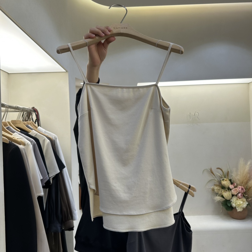 MATIERE韓國直郵女士新品熱賣休閑26春夏職業時尚吊帶背心MATIERE吊帶/背心圖色3