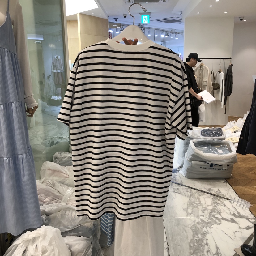 ALMOND韓國直郵女裝新品時尚真品熱賣推薦人氣T恤不含內搭ALMONDT恤