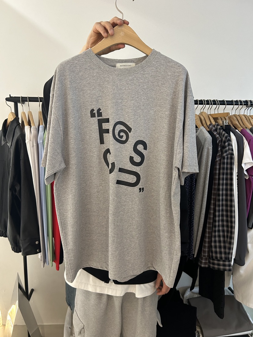 AS THOUGHT韓國代購女裝新款職業推薦休閑真品人氣熱賣T恤AS THOUGHTT恤圖色2