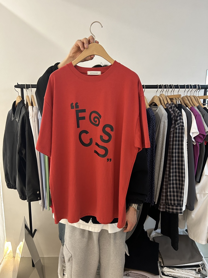 AS THOUGHT韓國代購女裝新款職業推薦休閑真品人氣熱賣T恤AS THOUGHTT恤圖色3