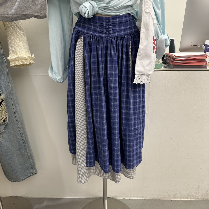 VAULT東大門實拍女裝新品26春夏職業休閑時尚推薦人氣長裙VAULT長裙圖色2