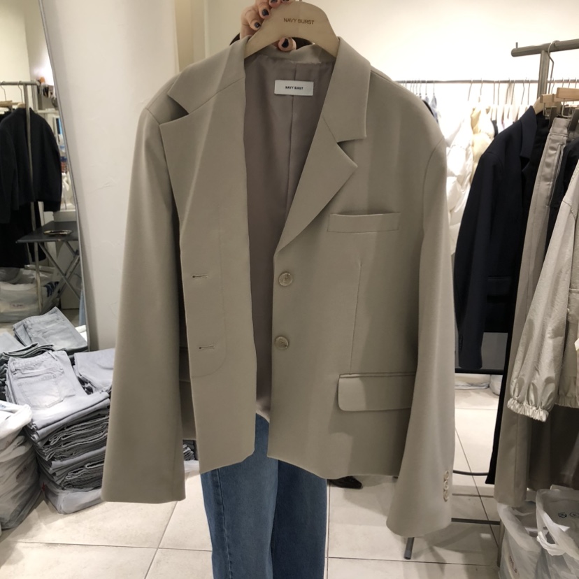 NAVYBURST東大門代購女裝新品休閑熱賣人氣職業推薦26春夏夾克NAVY BURST夾克圖色3