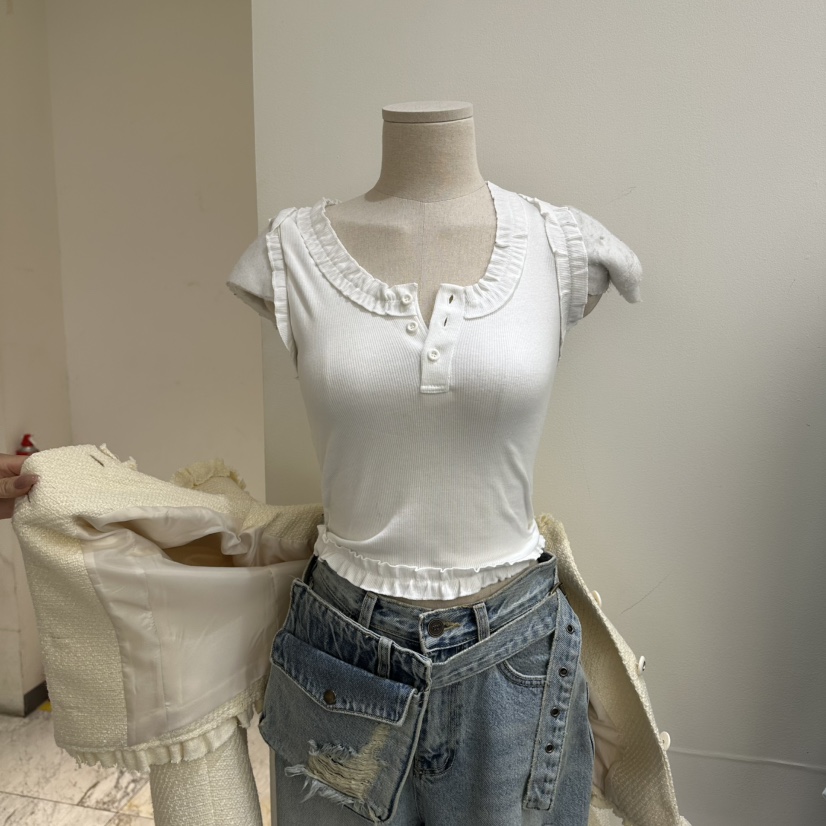 VAULT韓國直郵女士新款時尚人氣推薦休閑職業熱賣吊帶背心VAULT吊帶/背心圖色2