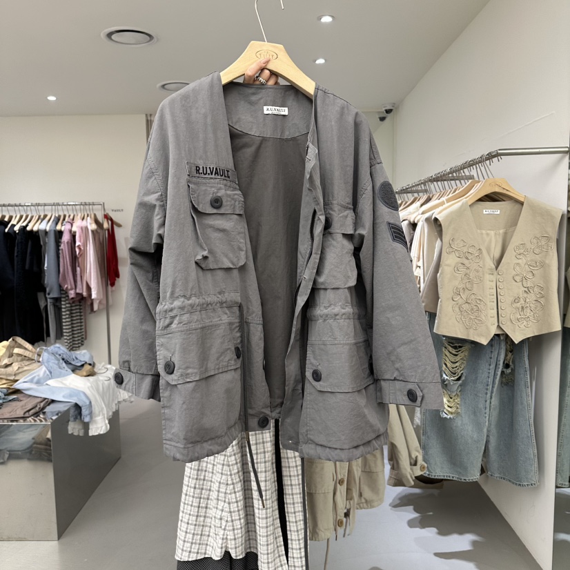 VAULT東大門代購女裝新品熱賣職業推薦人氣真品26春夏夾克VAULT夾克圖色2