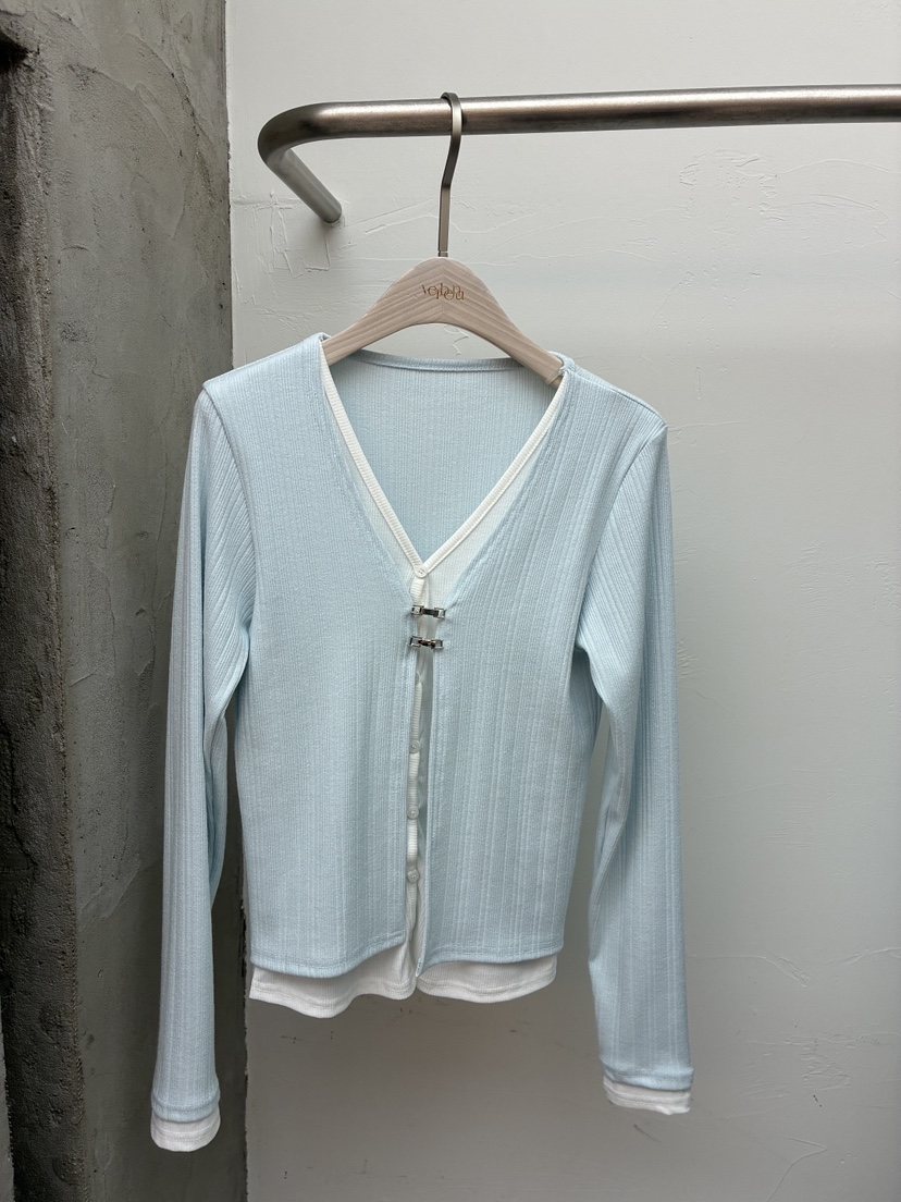 Verbena東大門直郵女裝新款真品時尚推薦熱賣休閑26春夏針織衫Verbena針織衫圖色1