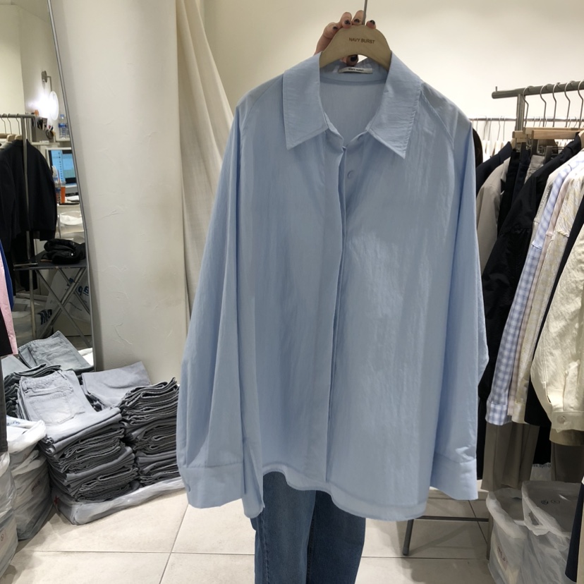 NAVYBURST韓國直郵女士新品人氣26春夏推薦真品襯衫蕾絲衫NAVY BURST襯衫/蕾絲衫圖色2