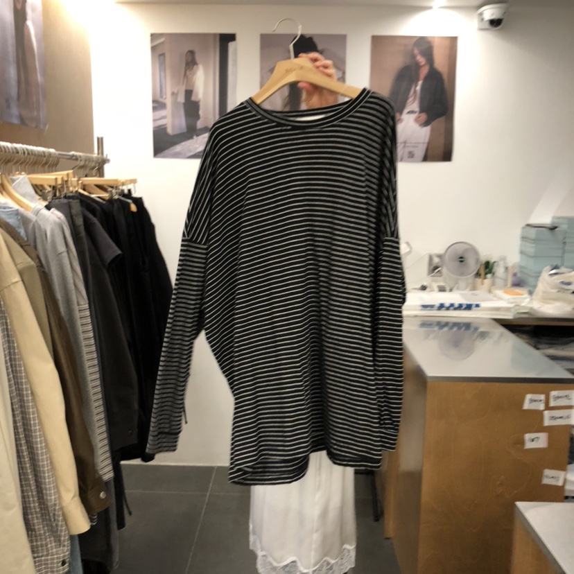 BLAIR韓國代購女裝新款推薦人氣26春夏休閑時尚職業長袖T恤BLAIR seoul長袖T恤圖色2