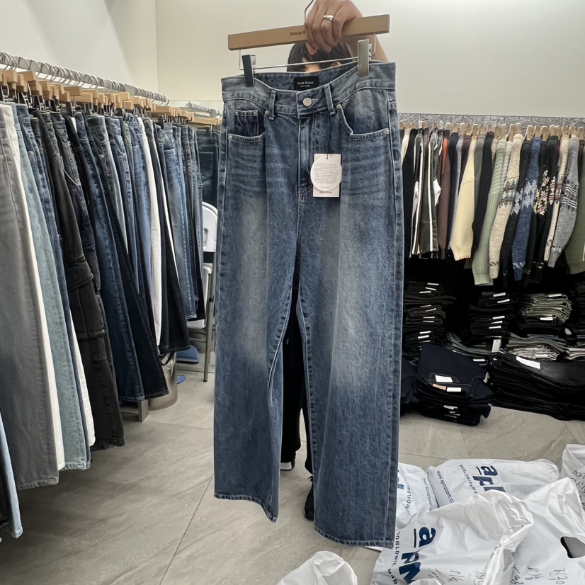 DENIM HOLICS東大門實拍女裝新品人氣26春夏職業熱賣牛仔褲DENIM HOLICS牛仔褲圖色1