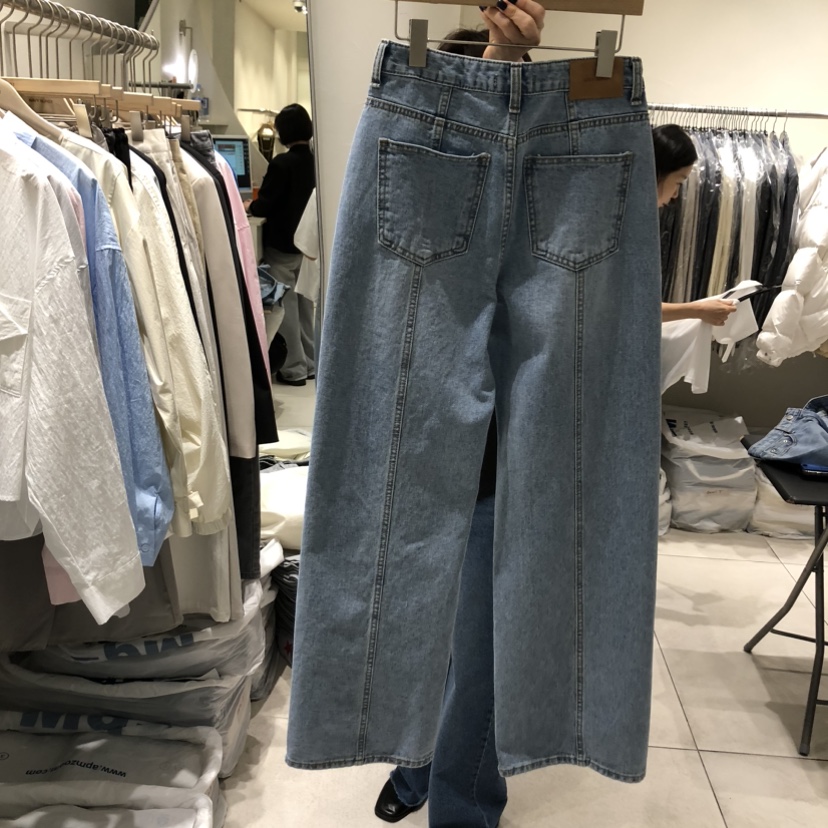 NAVYBURST東大門直郵女士新品職業真品26春夏熱賣時尚牛仔褲NAVY BURST牛仔褲