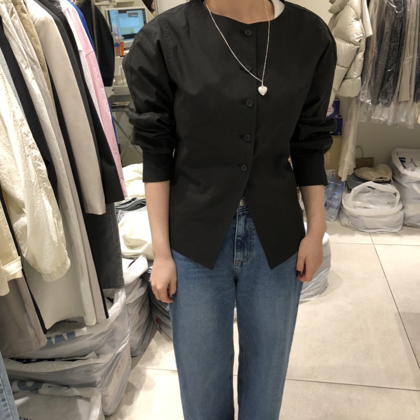 NAVYBURST東大門直郵女士新品人氣職業26春夏真品襯衫蕾絲衫NAVY BURST襯衫/蕾絲衫圖色3