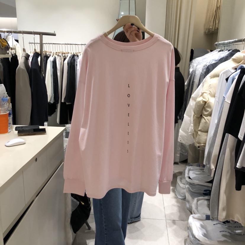 NAVYBURST東大門代購女裝新品真品休閑熱賣時尚26春夏長袖T恤NAVY BURST長袖T恤