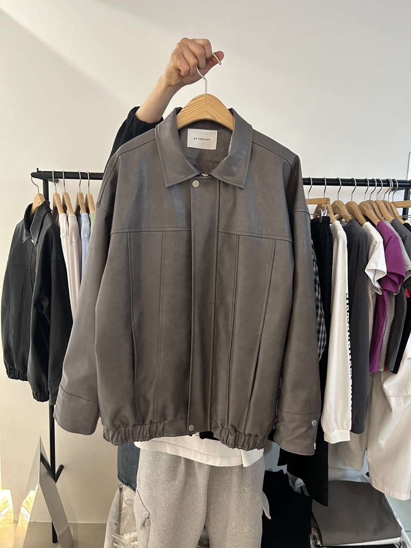 AS THOUGHT韓國代購女士新品熱賣職業真品時尚休閑26春夏夾克AS THOUGHT夾克圖色1