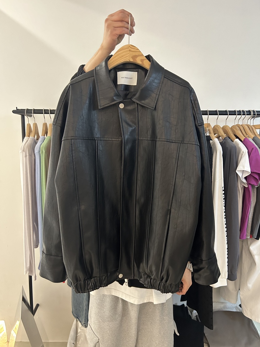 AS THOUGHT韓國代購女士新品熱賣職業真品時尚休閑26春夏夾克AS THOUGHT夾克圖色2