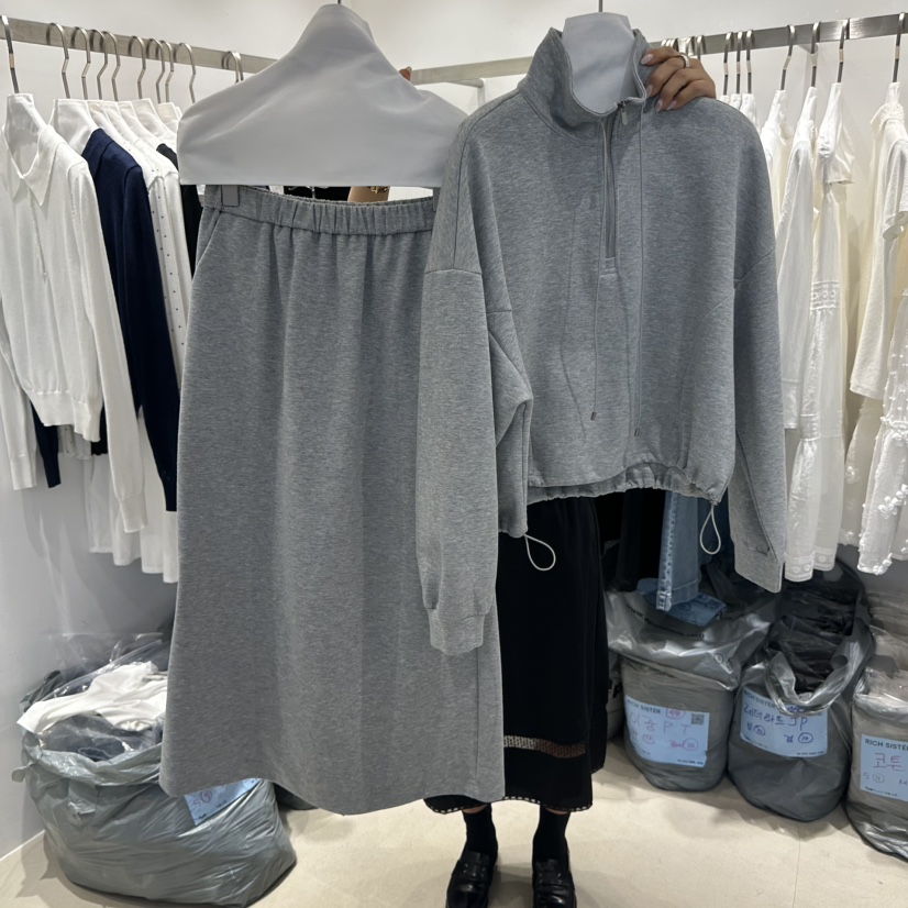 RICH SISTER東大門代購女士新品時尚人氣套裝兩件套棉布RICH SISTER套裝圖色1