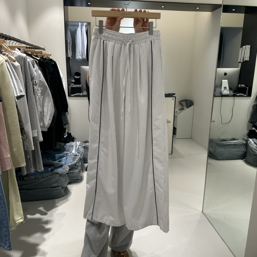 BEENS東大門直郵女士新品熱賣推薦真品時尚26春夏職業休閑褲BEENS休閑褲圖色1