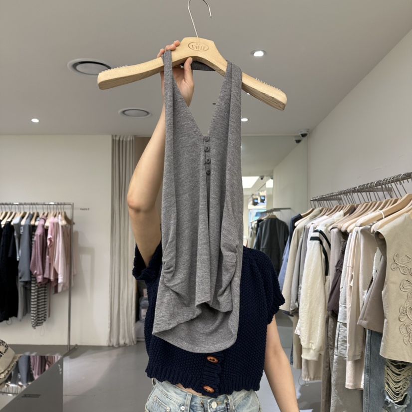 VAULT東大門代購女裝新品熱賣休閑職業人氣推薦真品吊帶背心VAULT吊帶/背心圖色1