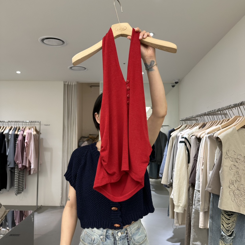 VAULT東大門代購女裝新品熱賣休閑職業人氣推薦真品吊帶背心VAULT吊帶/背心圖色2