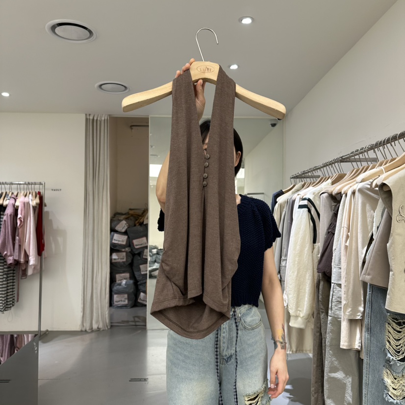 VAULT東大門代購女裝新品熱賣休閑職業人氣推薦真品吊帶背心VAULT吊帶/背心圖色4