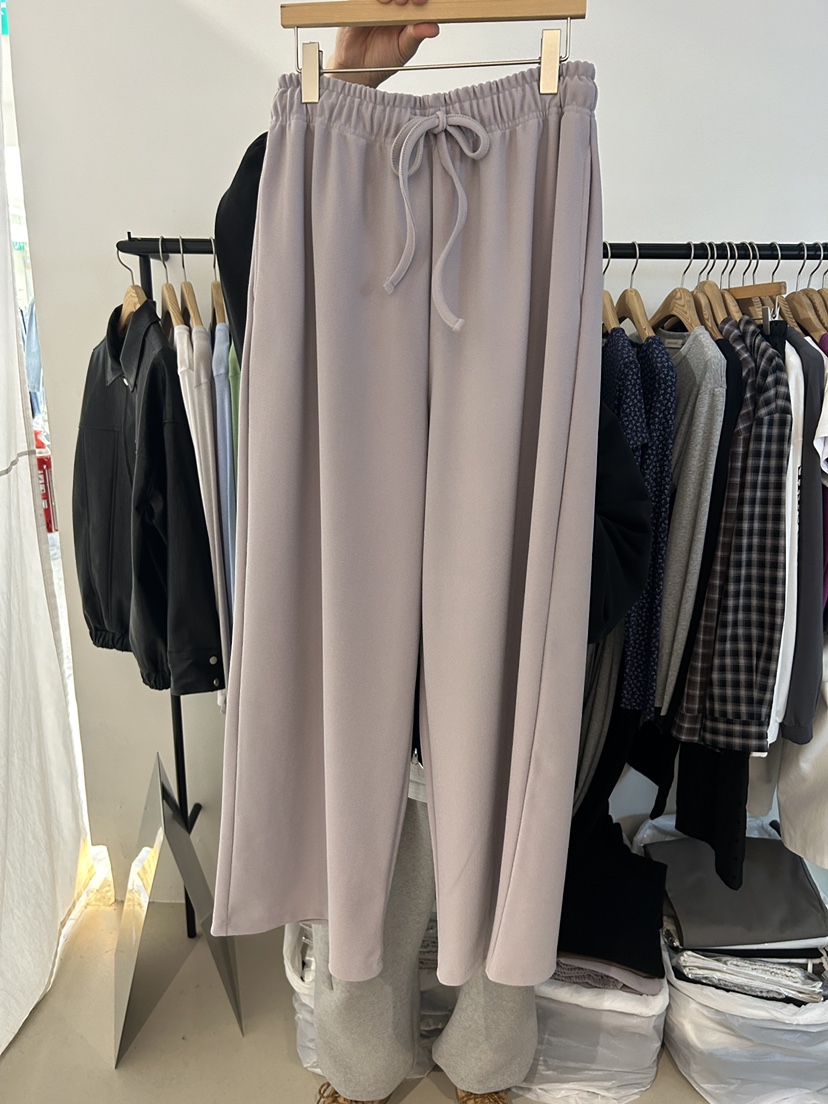 AS THOUGHT韓國代購女士新款推薦人氣26春夏熱賣職業休閑褲AS THOUGHT休閑褲圖色1