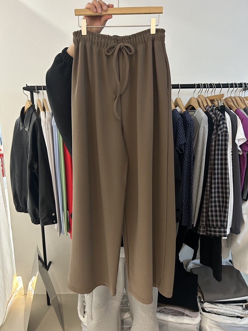 AS THOUGHT韓國代購女士新款推薦人氣26春夏熱賣職業休閑褲AS THOUGHT休閑褲圖色2