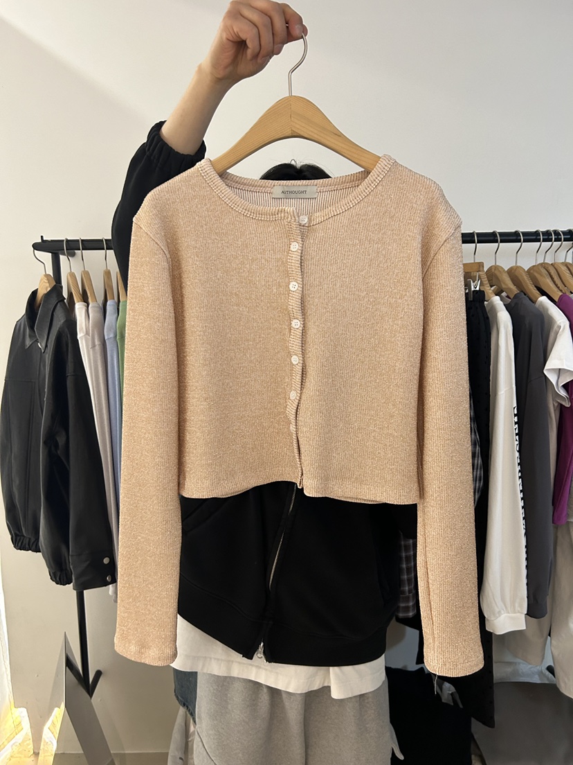 AS THOUGHT韓國代購女士新款推薦職業時尚真品針織衫羊毛衫AS THOUGHT針織衫圖色2