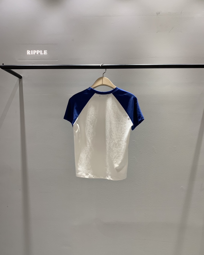 RIPPLE-P韓國直郵女士新品26春夏休閑熱賣人氣推薦職業T恤RIPPLE-PT恤
