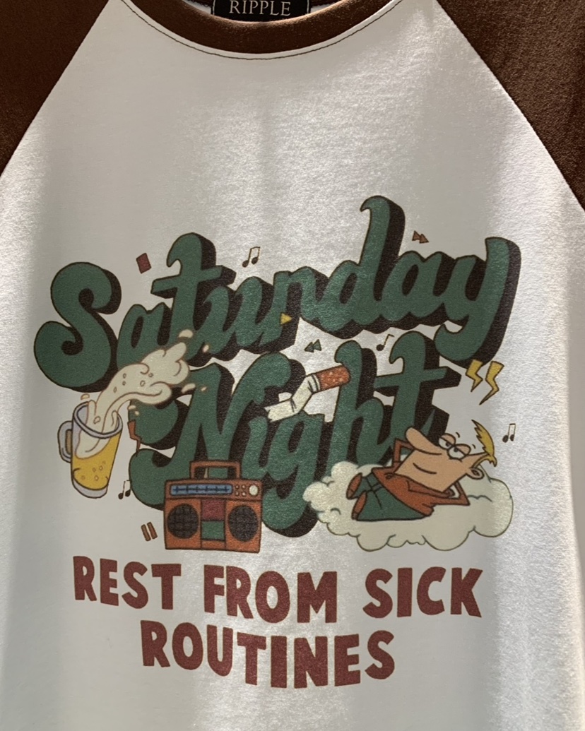 RIPPLE-P韓國直郵女士新品26春夏休閑熱賣人氣推薦職業T恤RIPPLE-PT恤