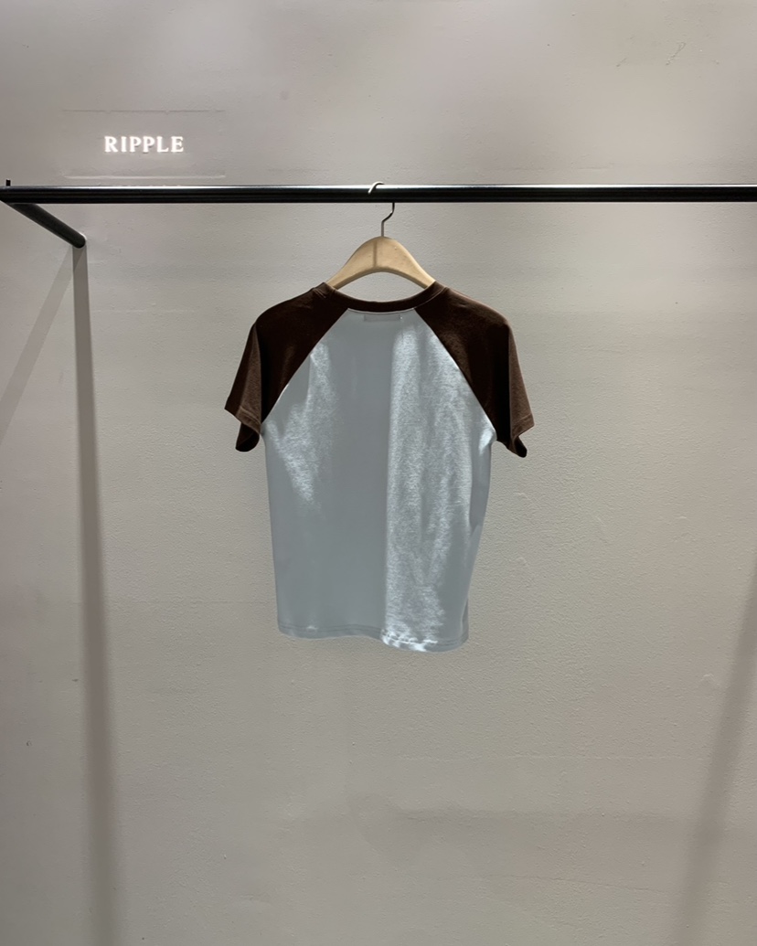 RIPPLE-P韓國直郵女士新品26春夏休閑熱賣人氣推薦職業T恤RIPPLE-PT恤