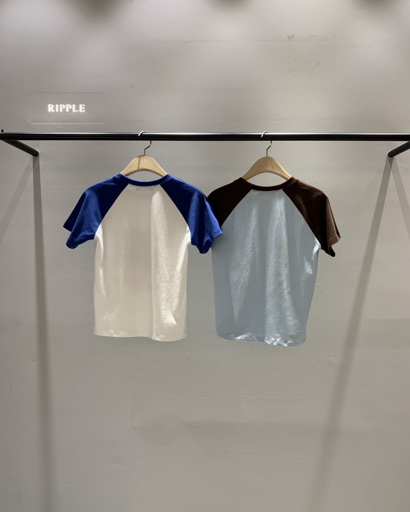 RIPPLE-P韓國直郵女士新品26春夏休閑熱賣人氣推薦職業T恤RIPPLE-PT恤