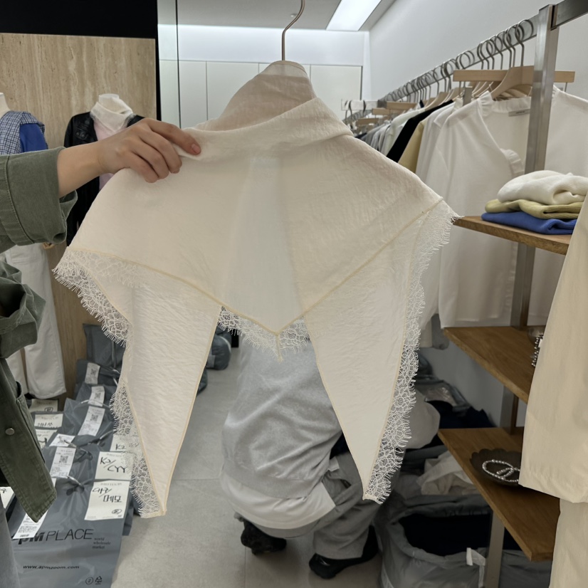 WRITTEN BY東大門直郵女裝新款熱賣推薦圍巾披肩蕾絲圍巾WRITTEN BY圍巾/披肩