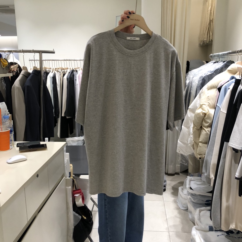 NAVYBURST東大門實拍女裝新品熱賣時尚人氣休閑26春夏T恤NAVY BURSTT恤圖色2