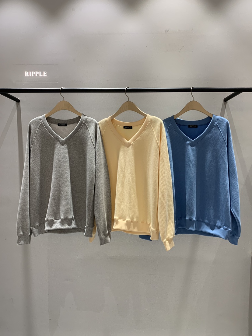 RIPPLE-P東大門實拍女裝新品人氣推薦真品休閑職業26春夏衛衣RIPPLE-P衛衣