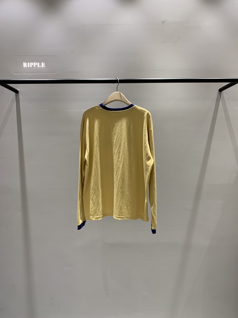 RIPPLE-P韓國直郵女士新品熱賣人氣休閑職業26春夏長袖T恤RIPPLE-P長袖T恤