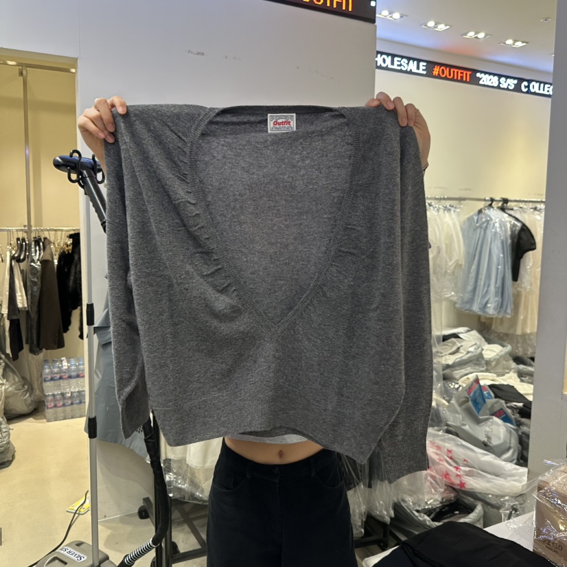 OUTFIT東大門直郵女士新款推薦26春夏人氣職業休閑針織衫OUTFIT針織衫圖色1