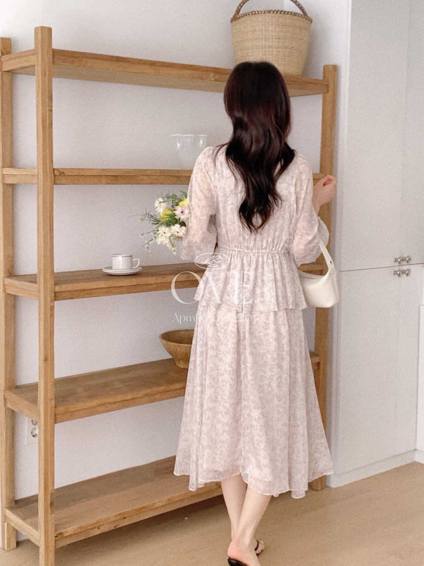 OVE韓國代購女裝新品熱賣人氣休閑時尚26春夏推薦職業連衣裙OVE連衣裙